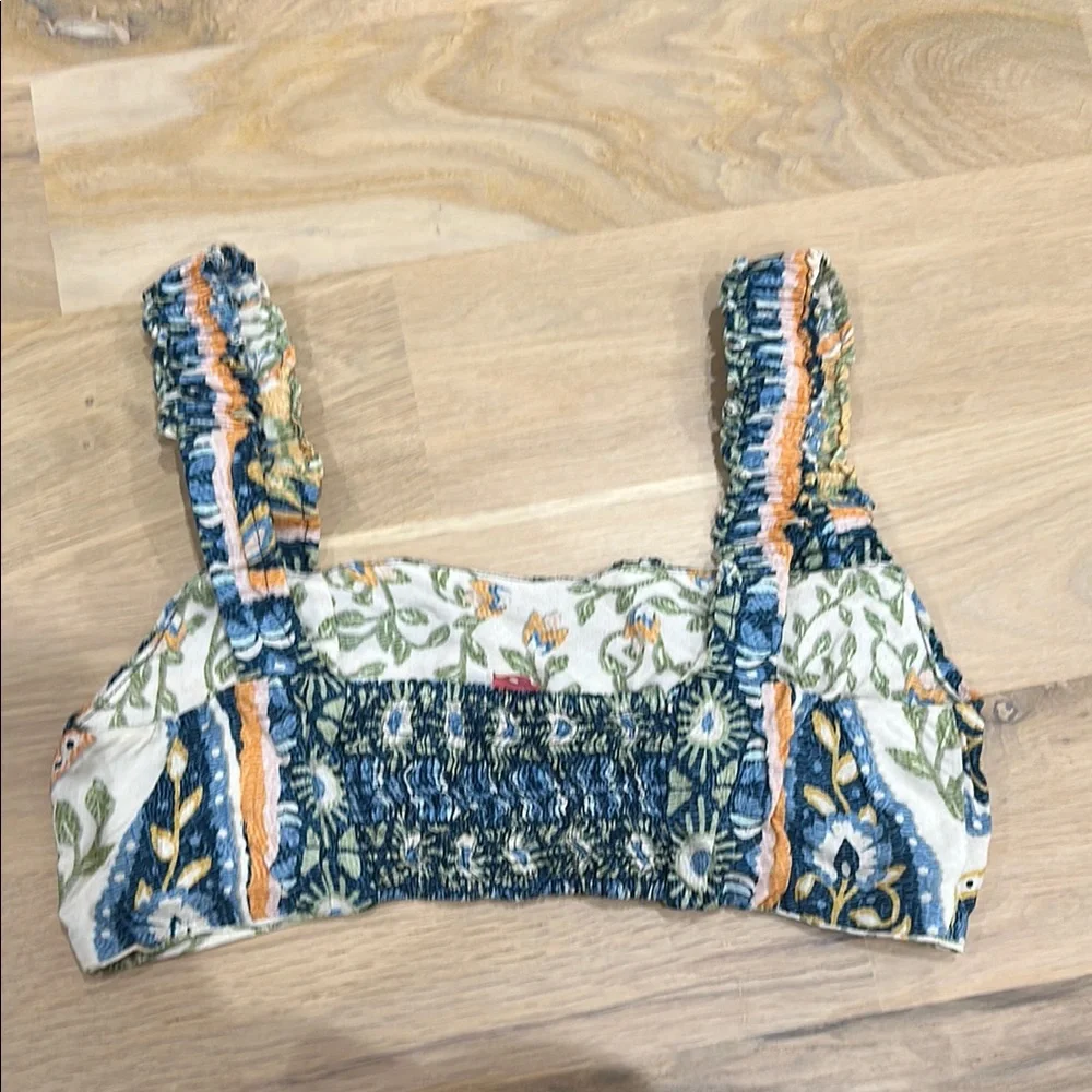 FARM Rio Colorful Patterned Crop Top - Picture 4 of 4